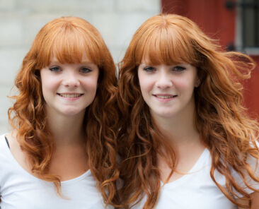 Red head sisters