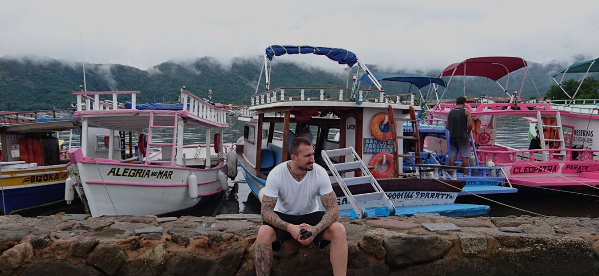 Mario Iliev's YouTube Travel Channel at buzios harbour