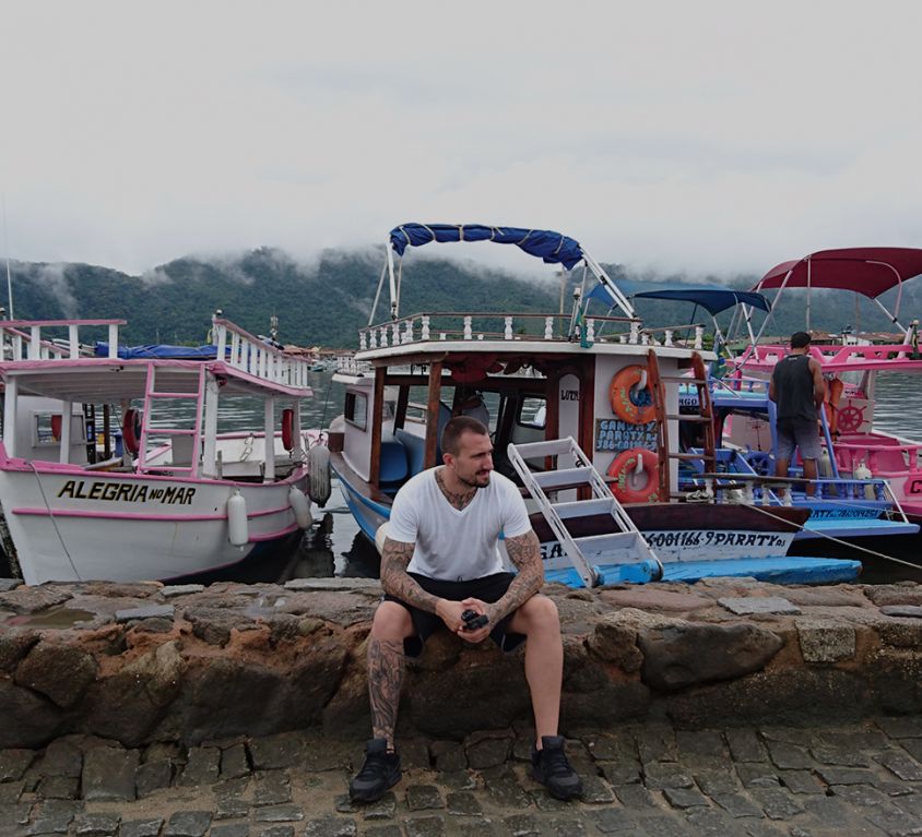 Mario Iliev's YouTube Travel Channel at buzios harbour