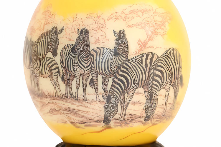 Zebras | Ostrich Egg