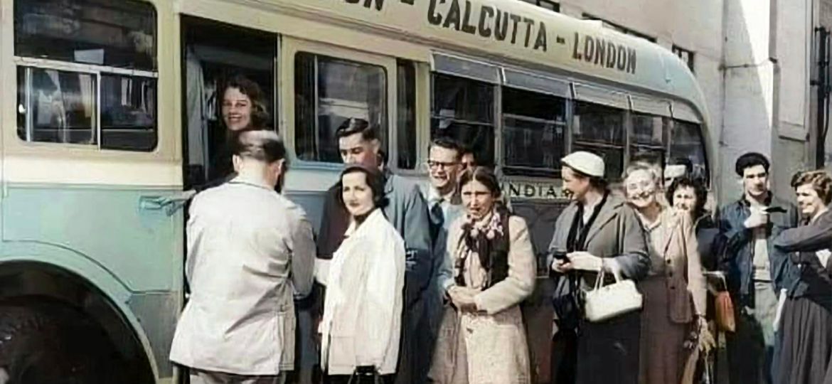 London-Calcutta-Bus-Throwback Adventure - cover