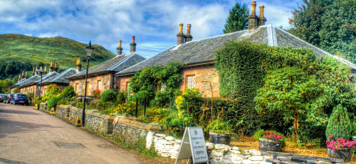 Compass Scotland's Landscape at Summer-Luss Storybook Village